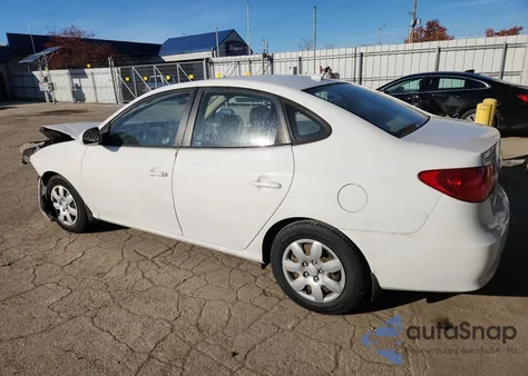 2008 Hyundai Elantra Gls z USA, uszkodzony, nr VIN KMHDU46D38U363643
